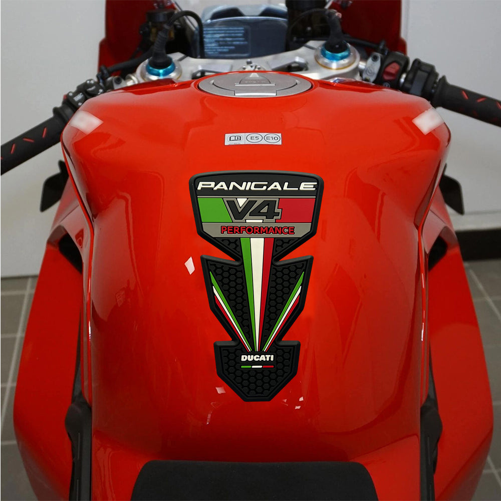 Ducati Panigale V4 V4S V4R Streetfighter Rubber Anti-Slip Tank Pad Kit 2018-2020 丨 Center Pad and Side Grips