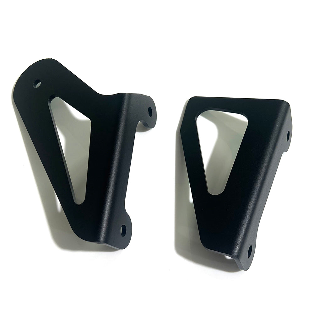 BMW R1300GS Rear Footpeg Delete 2023‑2025 | Black Metal Footrest Removal Bracket