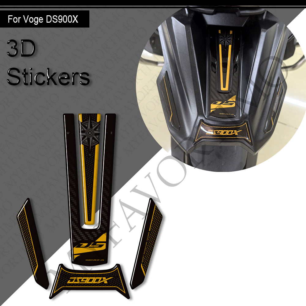 VOGE DS900X Decals Kit 2024-2025 | Handguard and Tank Stickers