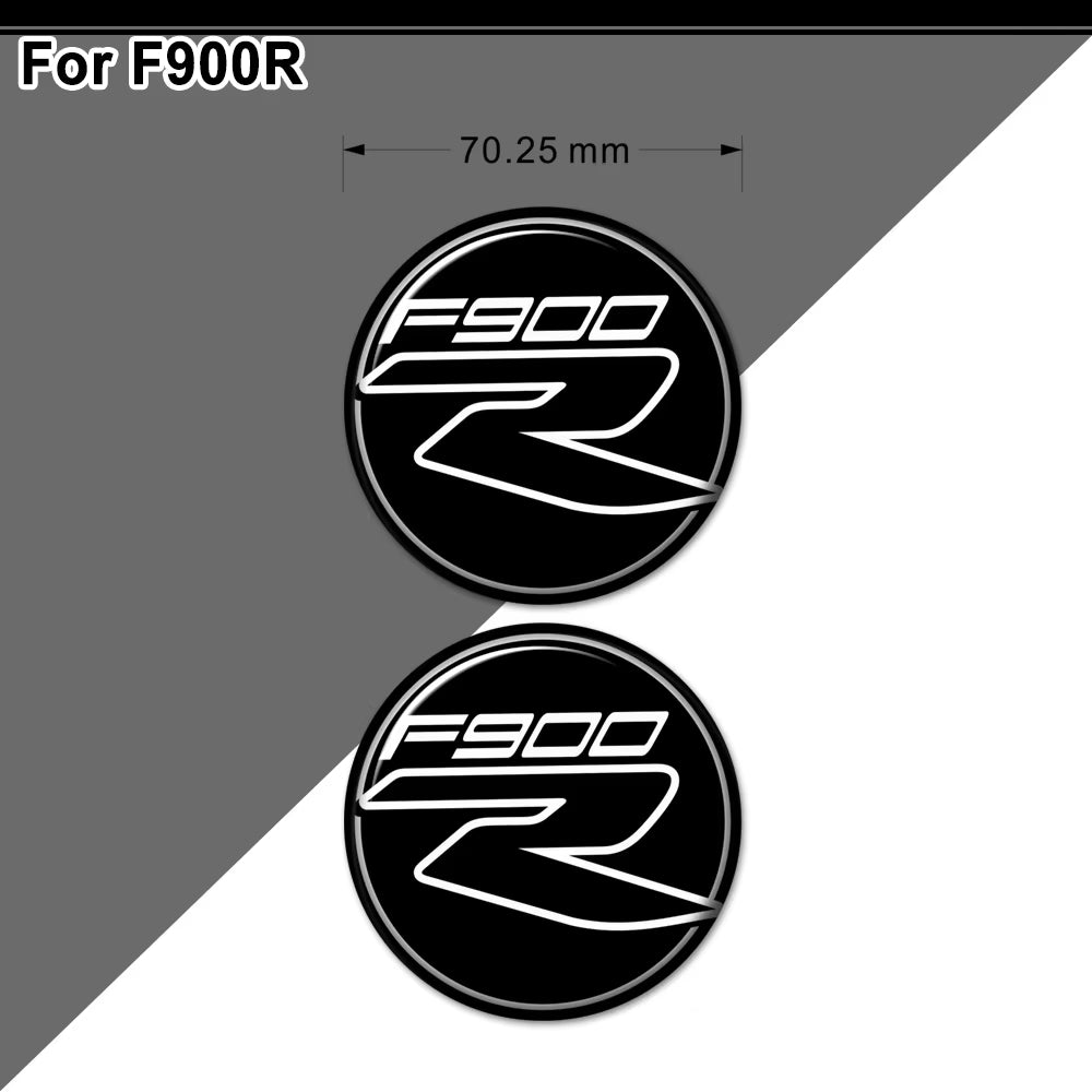 BMW F900R 3D Epoxy Tank & Body Decals Kit 2019-2022 丨 Center and Side Stickers