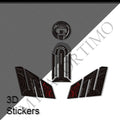BMW R12GS R 12 G/S 3D Epoxy Tank Decals Kit 2025-2026 丨 Fuel Cap and Side Stickers