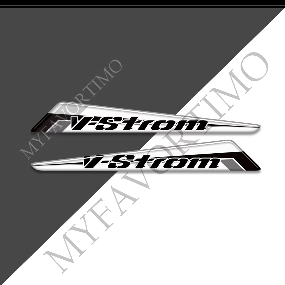 Suzuki V-Strom DL650XT 3D Epoxy Tank Decals Kit 2017-2026 丨 Center and Side Stickers
