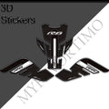 Yamaha YZF-R6 3D Epoxy Tank Decals Kit 2017-2022 丨 Center and Side Stickers