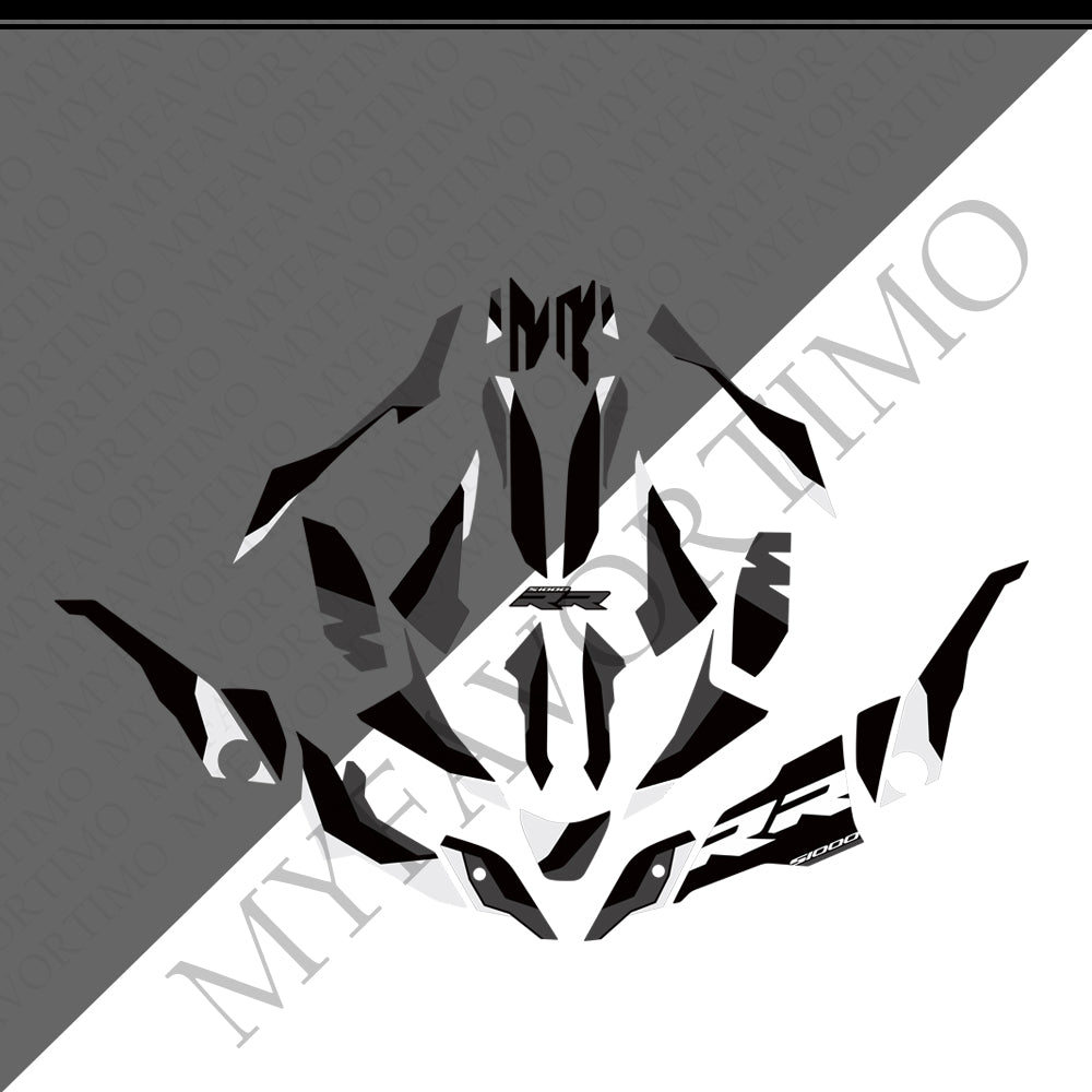BMW S1000RR PVC Decals Kit 2025-2026 丨 Tank and Full Body Stickers