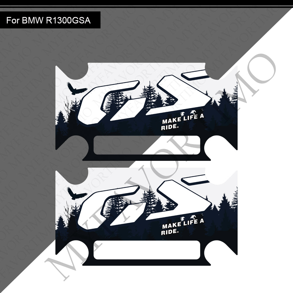 BMW R1300GS Adventure PVC Pannier Decals Kit 丨 Side Case Stickers