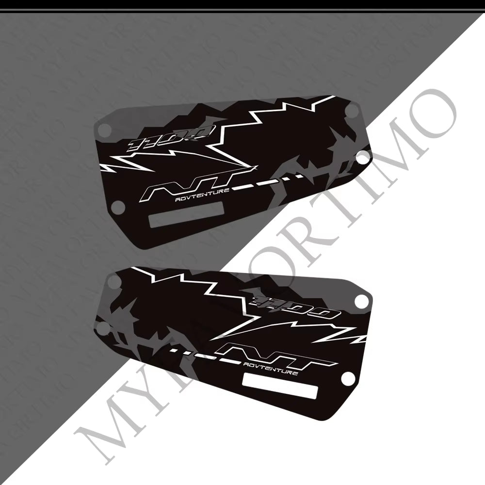 Honda NT1100 NT1100 DCT PVC Side Pannier Decals Kit 2022-2026 丨 Black Red White