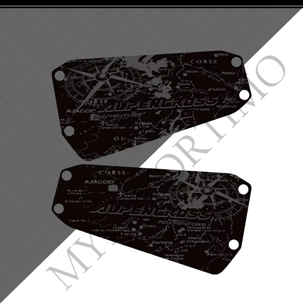 Honda XL750 Transalp PVC Side Pannier Decals Kit 丨 Black Red White