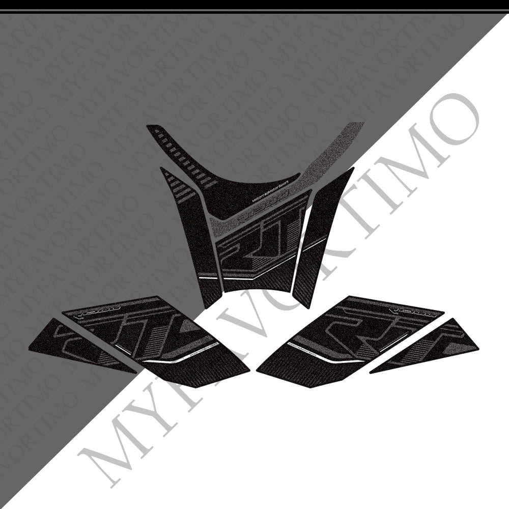 BMW R1300RT Anti-Slip Tank & Pannier Decals Kit 2025-2026 丨 Tank Pad and Luggage Stickers