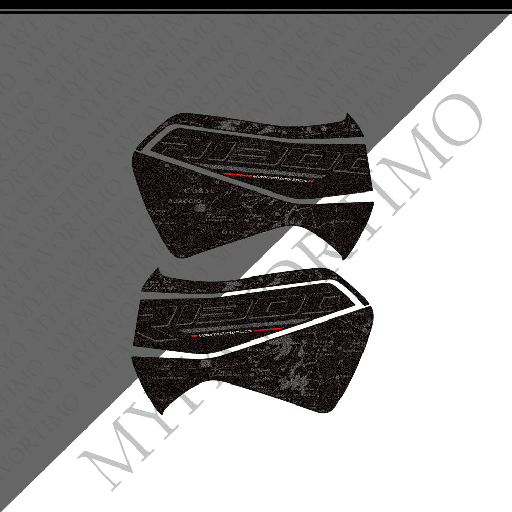 BMW R1300RT Anti-Slip Tank & Pannier Decals Kit 2025-2026 丨 Tank Pad and Luggage Stickers