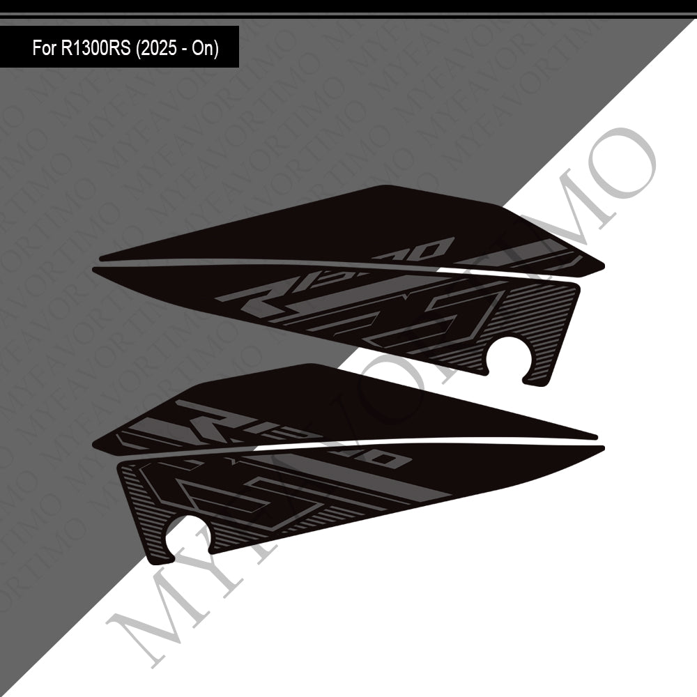 BMW R1300RS Anti-Slip Tank Side Decals Kit 2025-2026 丨 Side Panel Stickers