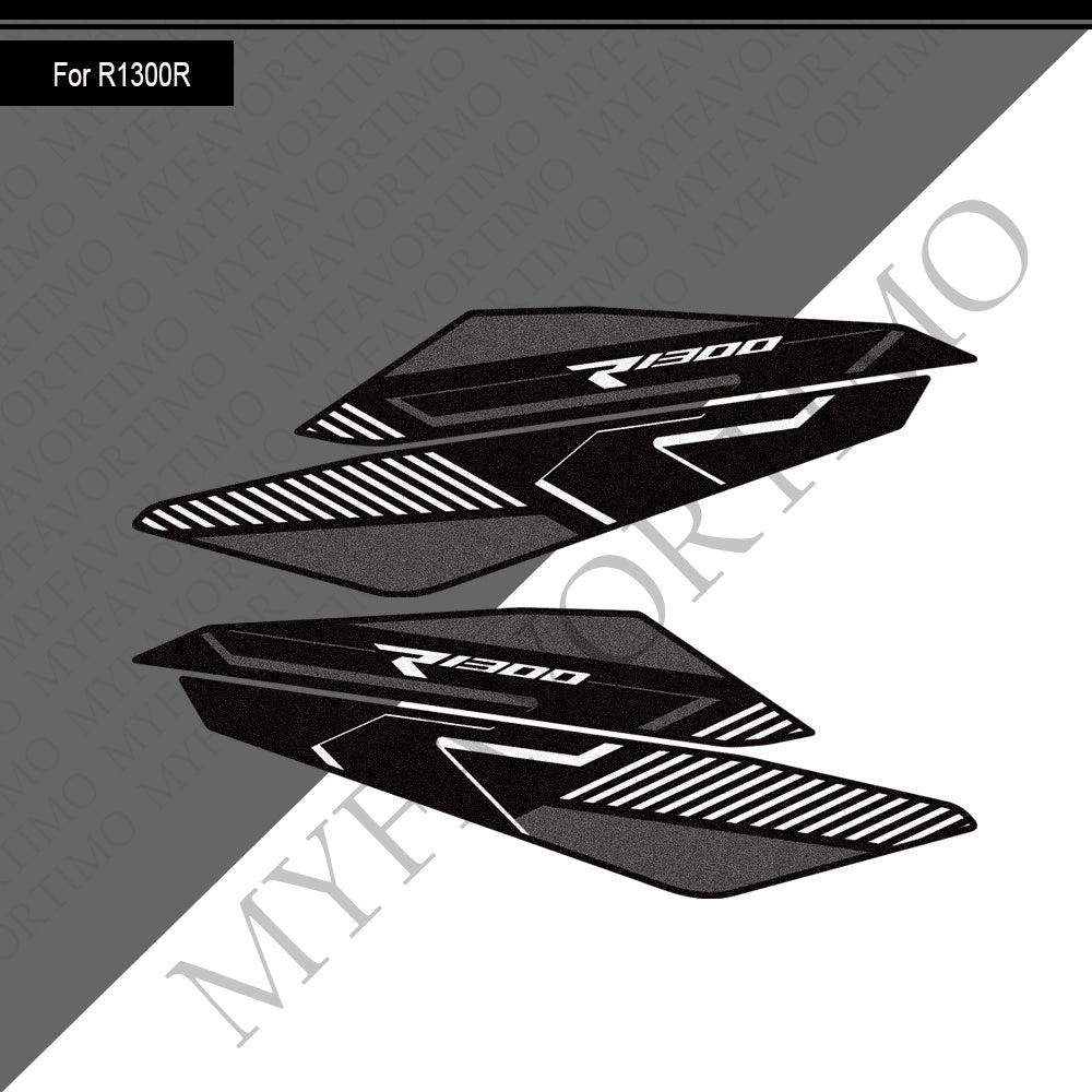 BMW R1300R Anti-Slip Tank Side Decals Kit 2025-2026 丨 Side Panel Stickers
