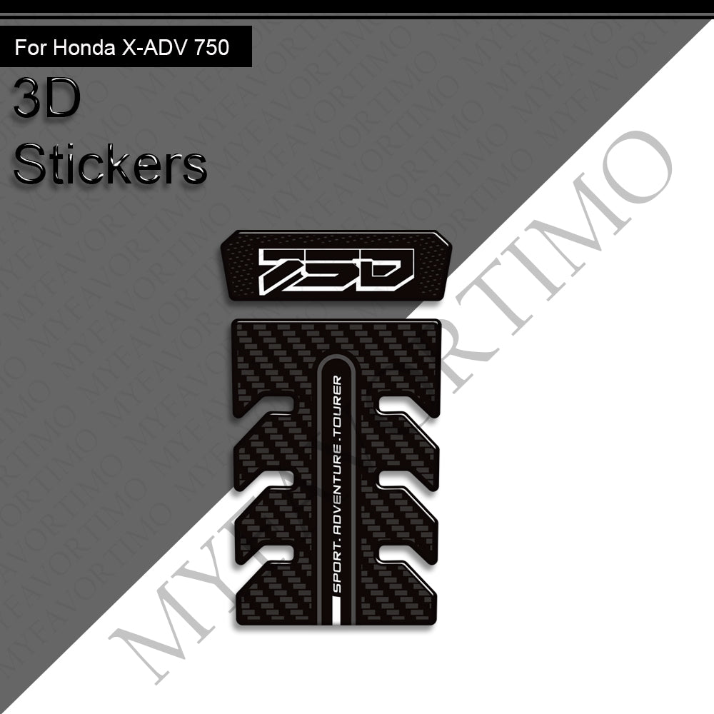 Honda X-ADV 750 Decals Kit 2025 | Body & Handguard Stickers
