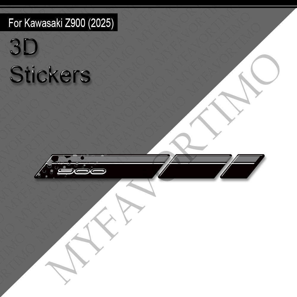 Kawasaki Z900 Z900SE Decals Kit 2025-2026 | Tank & Fairing Stickers