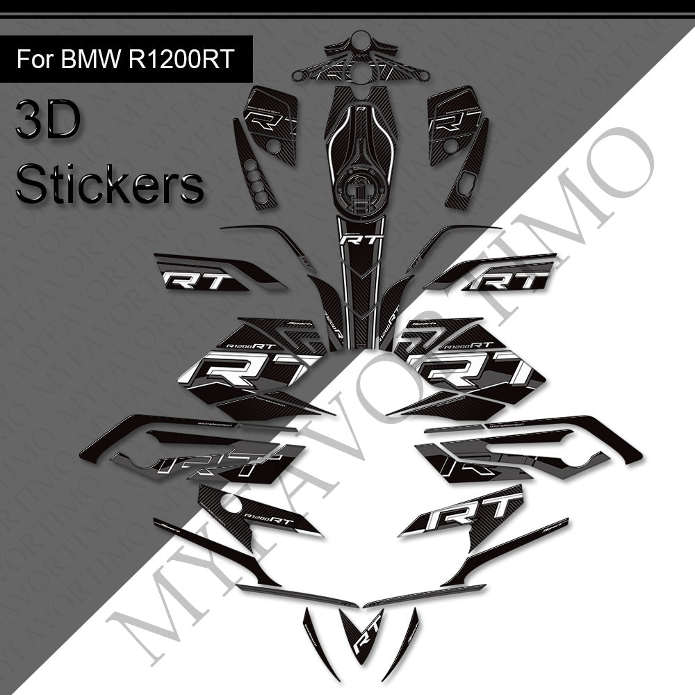 BMW R1200RT Body Panel Decals Kit 丨 Fairing and Full Set Stickers