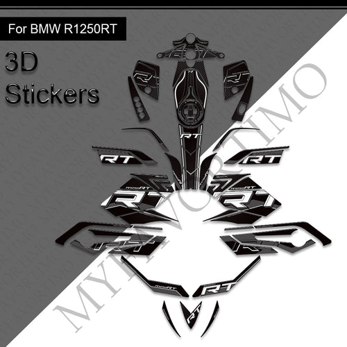 BMW R1250RT Body Panel Decals Kit 2020-2024 丨 Fairing and Full Set Stickers