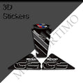 BMW R1100GS Tank Decals Kit 丨 Center Pad and Side Stickers