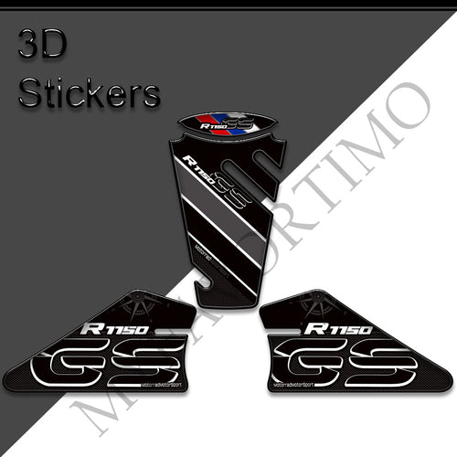BMW R1150GS Tank Decals Kit 丨 Center Pad and Side Stickers