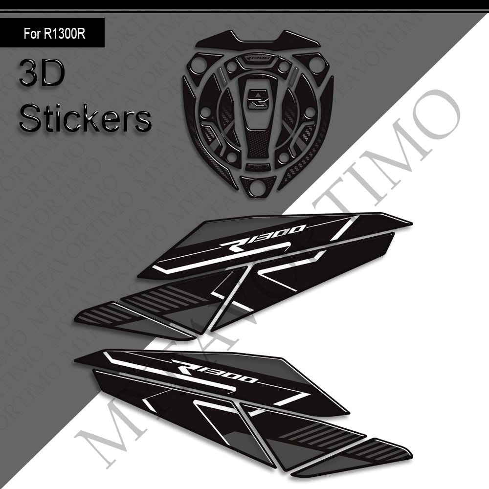 BMW R1300R Decals Kit 2025-2026 丨 Fuel Cap and Tank Side Stickers