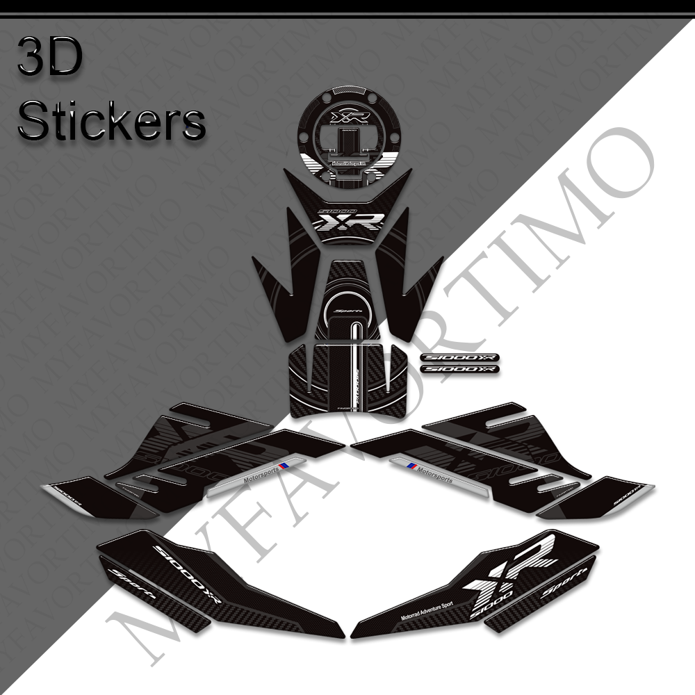BMW S1000XR Decals Kit 2020-2024 丨 Tank Pad and Full Set Stickers