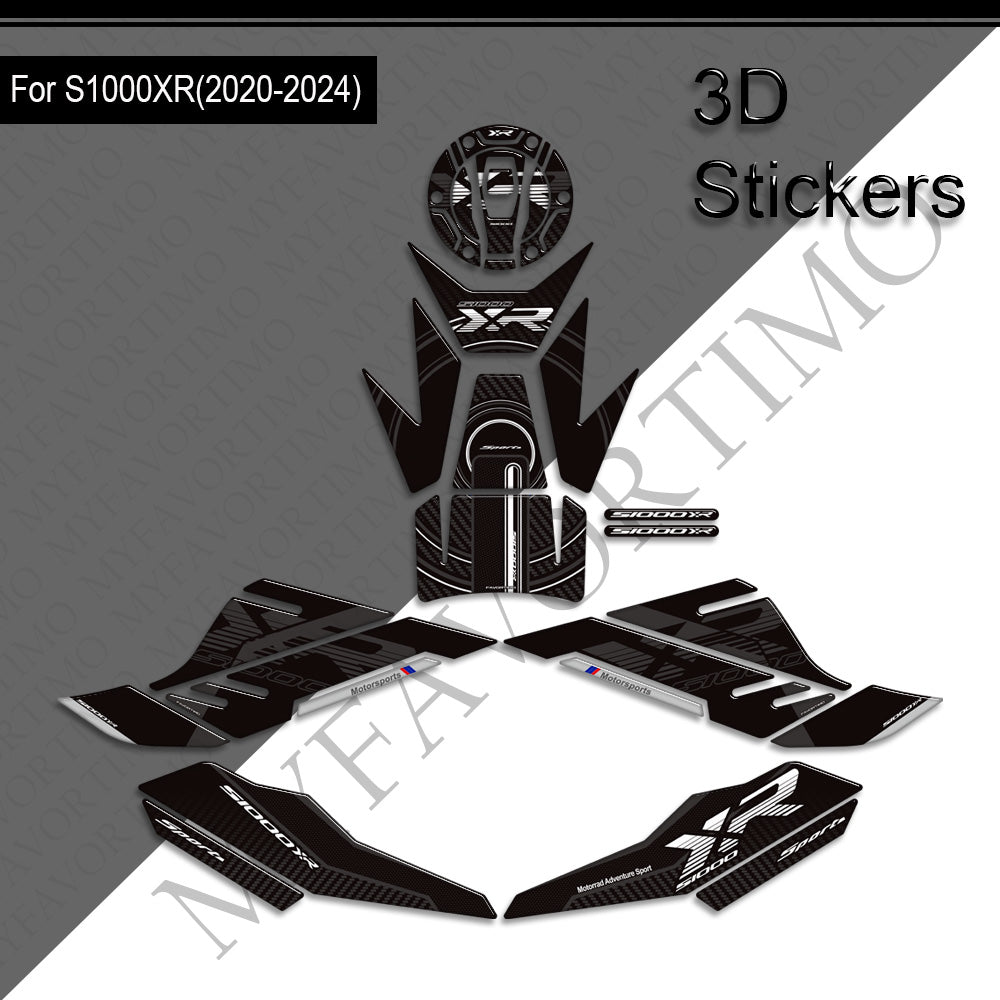 BMW S1000XR Decals Kit 2020-2024 丨 Tank Pad and Full Set Stickers