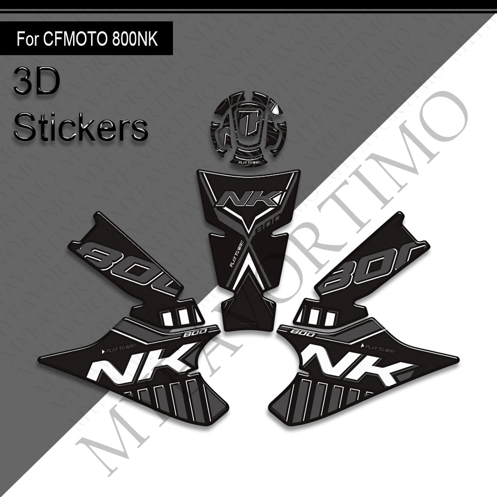 CFMOTO 800NK Decals Kit 丨 Tank Pad and Side Stickers