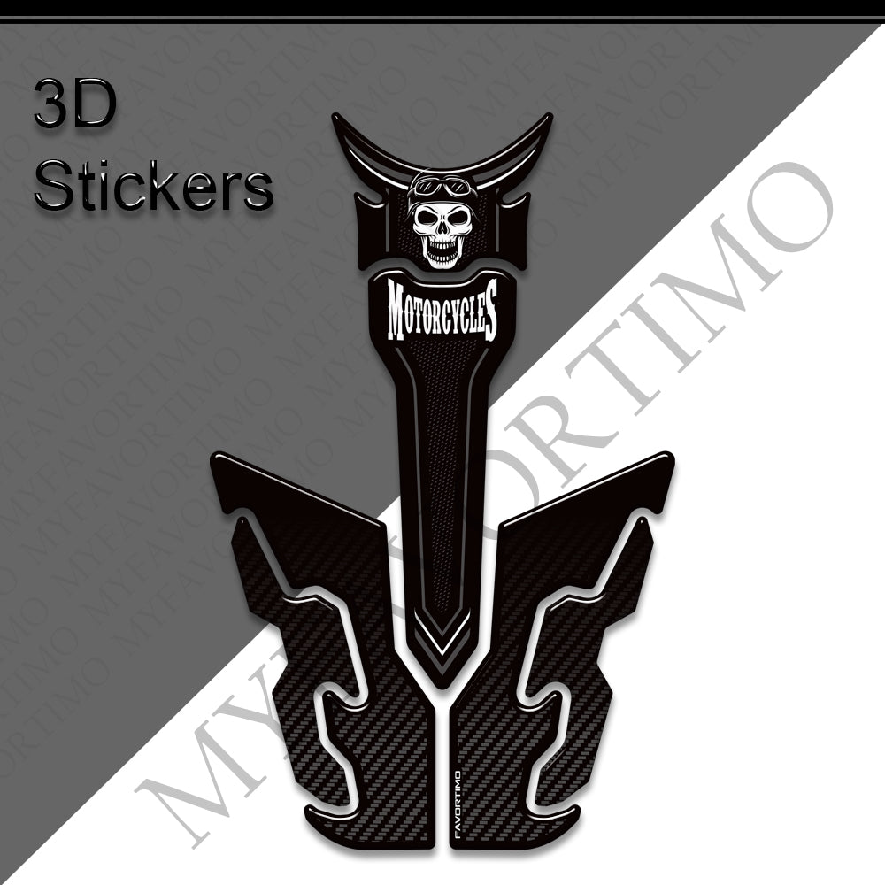Harley-Davidson Street Bob Tank Pad 107 114 117 丨 Center Protector Sticker