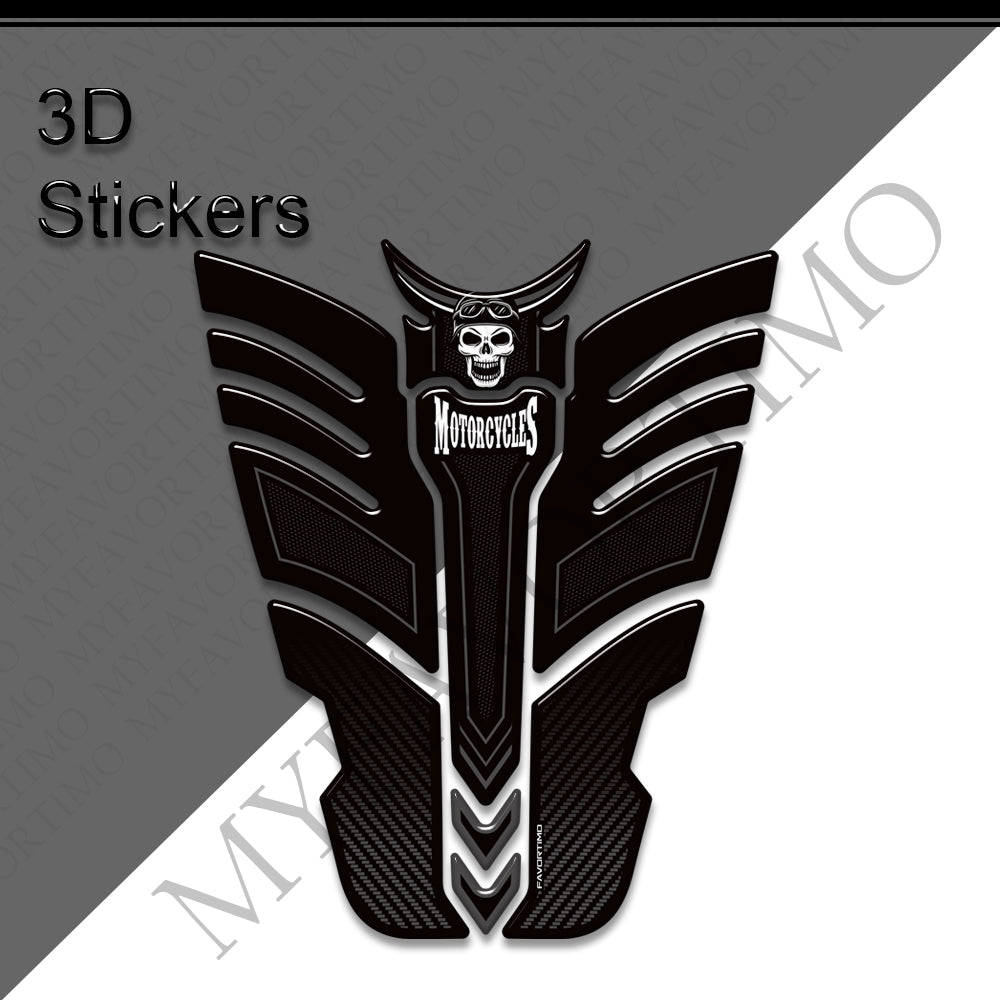 Harley-Davidson Street Bob Tank Pad 107 114 117 丨 Center Protector Sticker