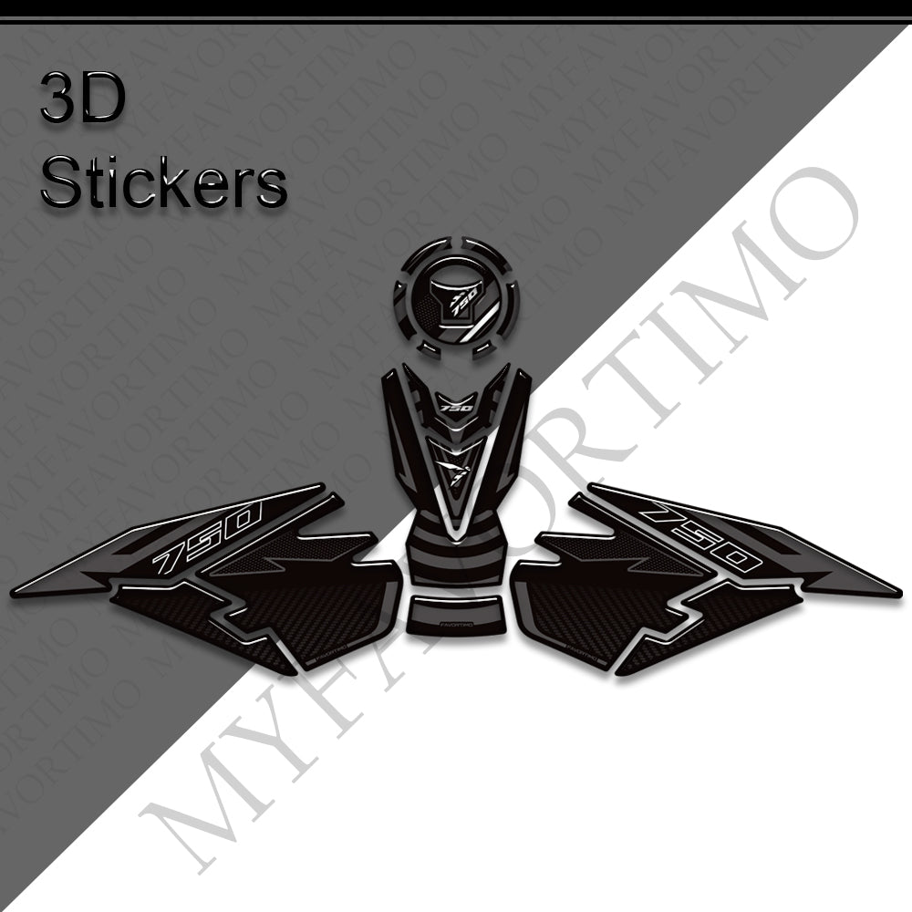 Honda CB750 Hornet Decals Kit 2023-2026 丨 Tank Pad and Side Stickers
