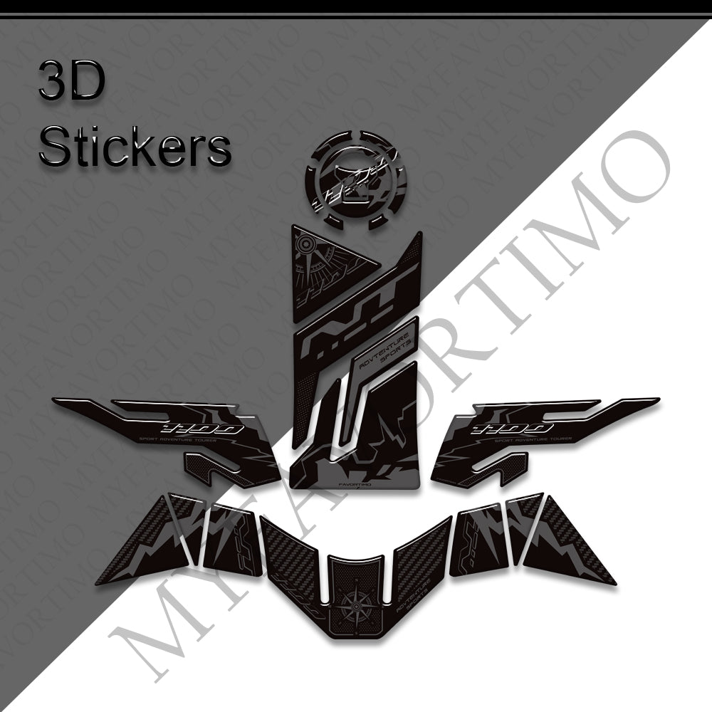 Honda NT1100 Decals Kit 2022-2026 丨 Tank Pad and Full Set Stickers