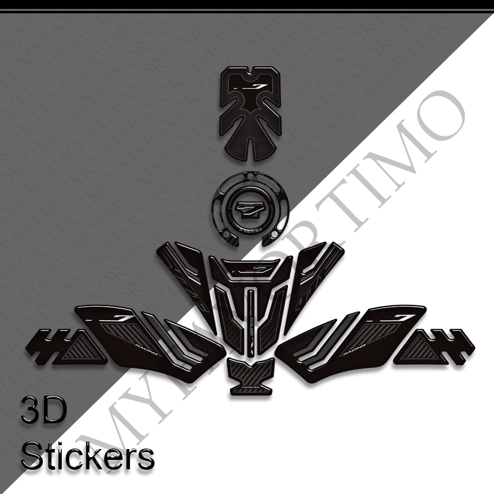 Yamaha YZF-R7 Decals Kit 2026 丨 Tank Pad and Side Stickers