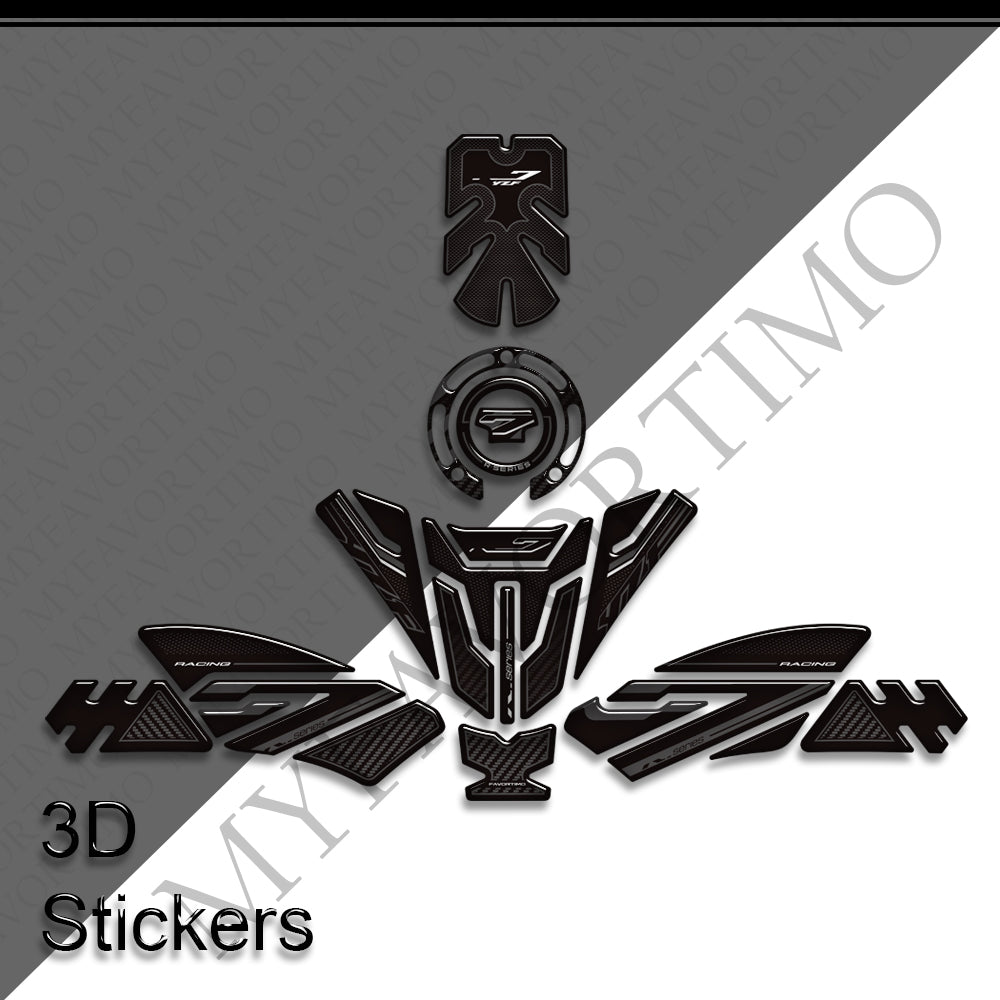 Yamaha YZF-R7 Decals Kit 2026 丨 Tank Pad and Side Stickers