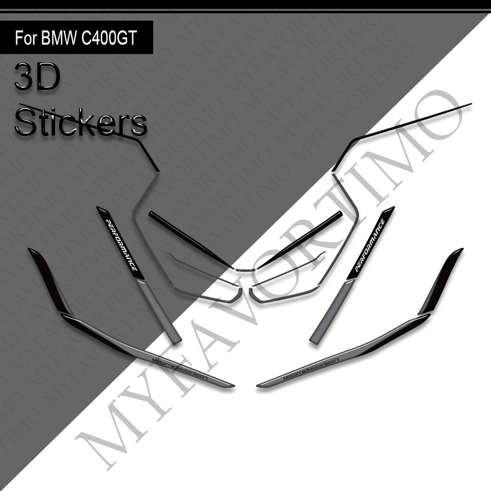 BMW C400GT Decals Kit | Face Stickers