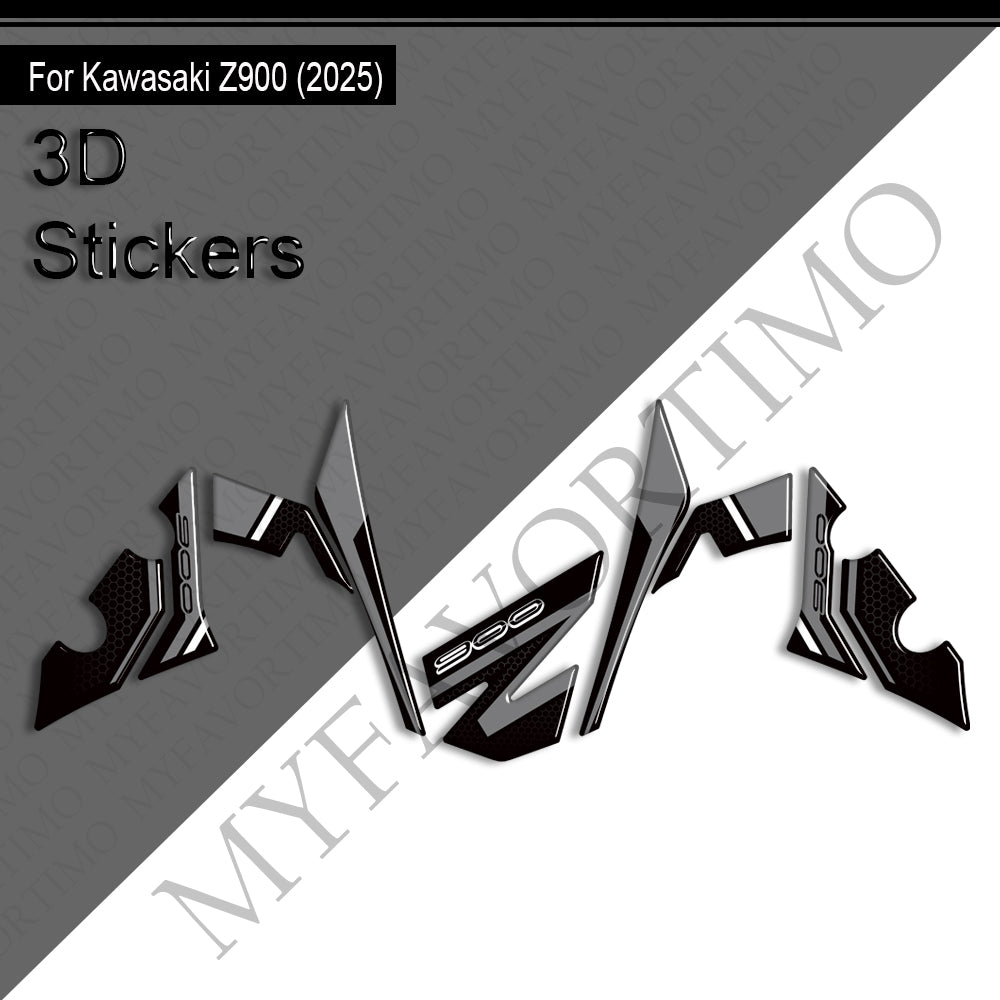 Kawasaki Z900 Z900SE Decals Kit 2025-2026 | Tank & Fairing Stickers