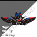 BMW S1000RR S1000R M1000RR M1000R Matte Anti-Slip Tank Pad Kit 丨 Center and Side Stickers