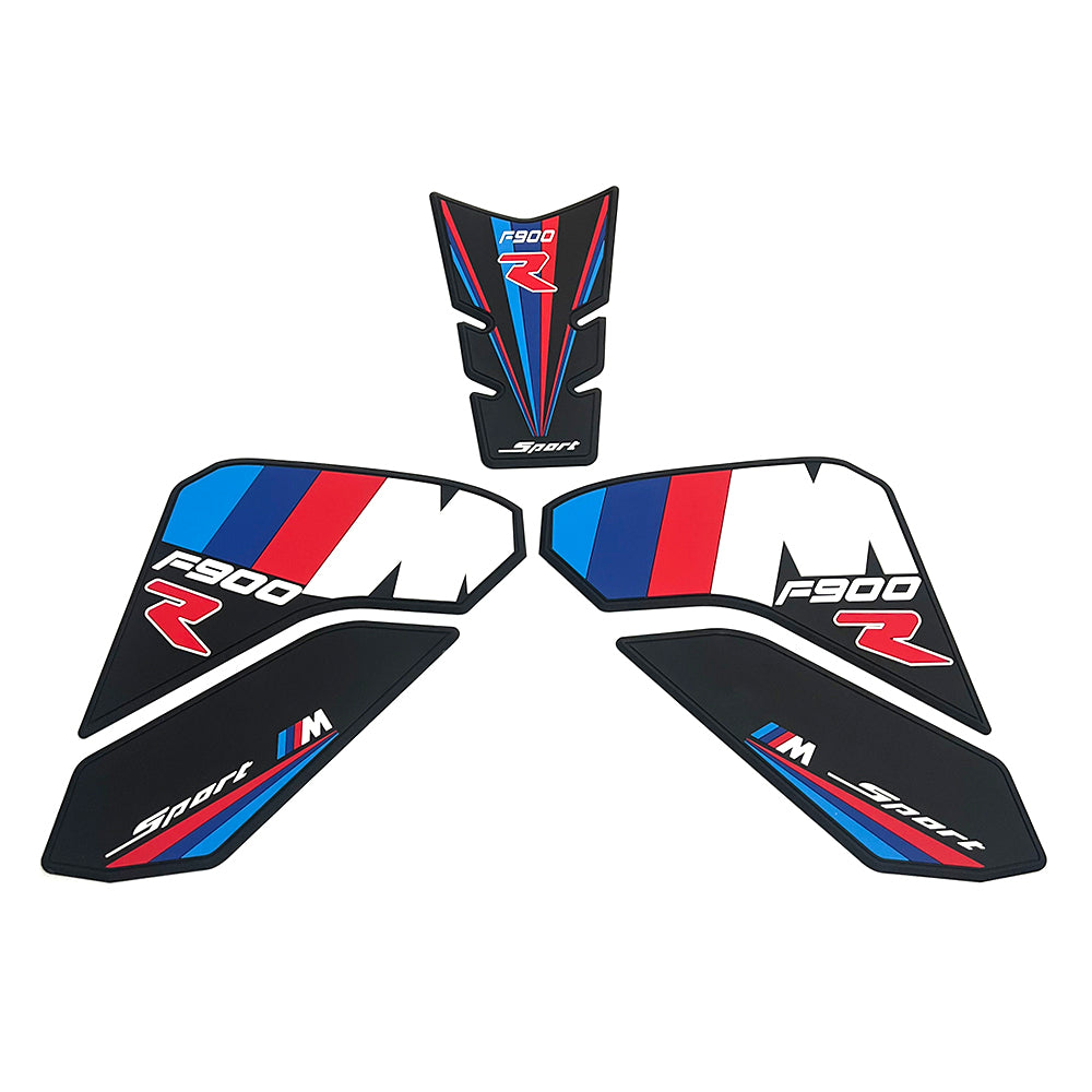 BMW F900R Rubber Anti-Slip Tank Pad Kit 2019-2022 丨 Center Pad and Side Grips