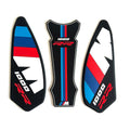 BMW S1000RR M1000RR Rubber Anti-Slip Tank Pad Kit 2019-2025 丨 Center Pad and Side Grips