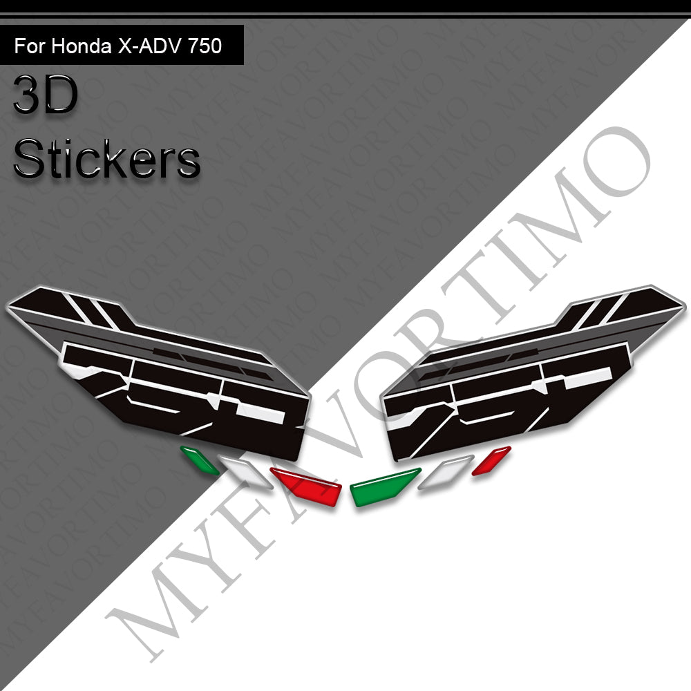 Honda X-ADV 750 Decals Kit 2025 | Body & Handguard Stickers