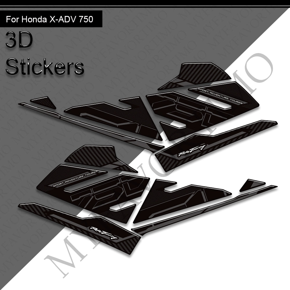 Honda X-ADV 750 Decals Kit 2025 | Body & Handguard Stickers