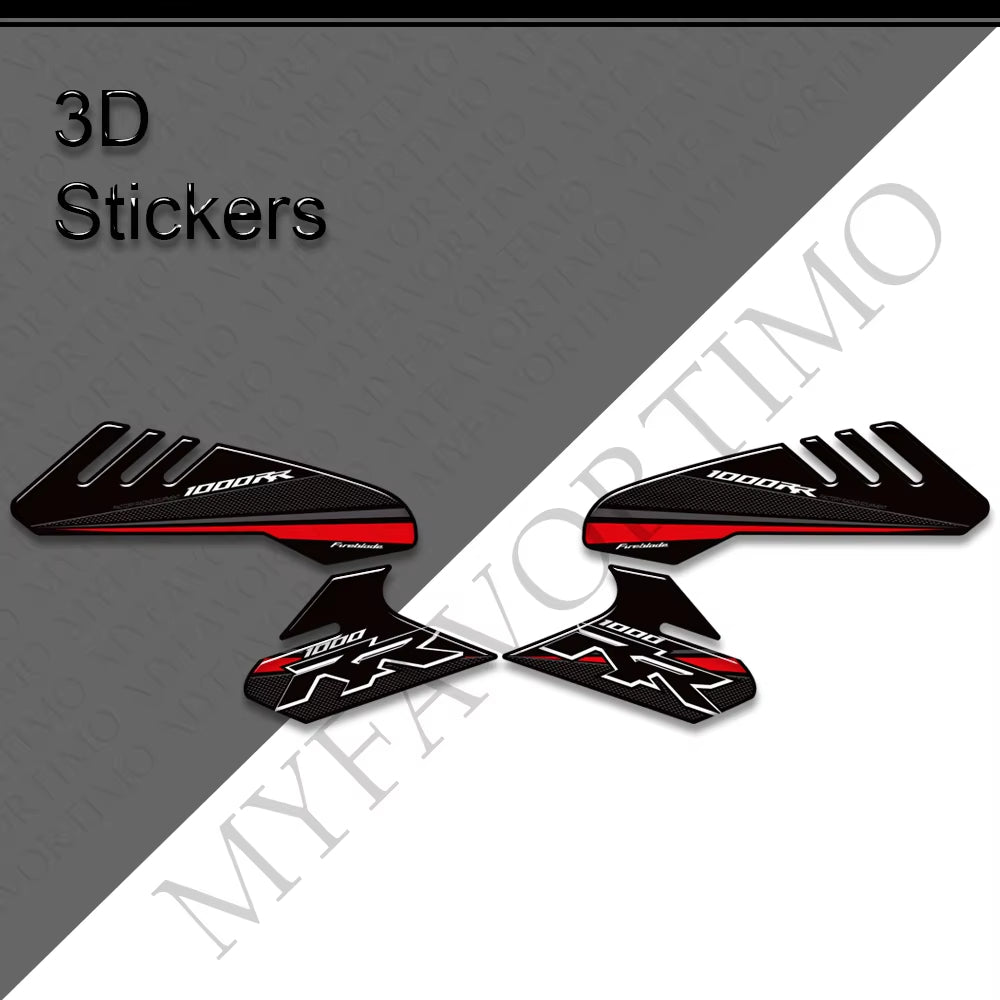 Honda CBR1000RR Decals Kit 2025-2026 丨 Fuel Cap and Side Tank Stickers