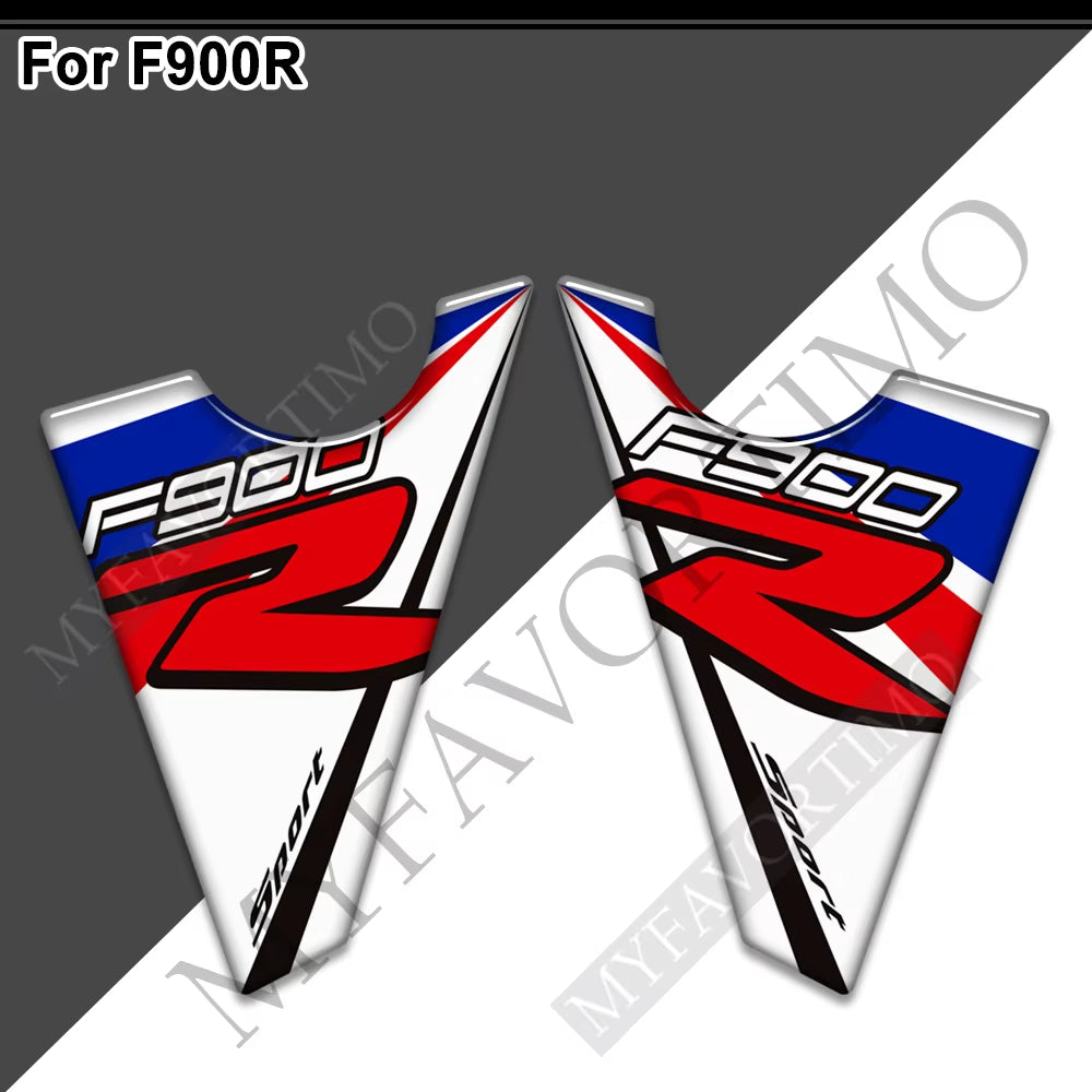 BMW F900R 3D Epoxy Tank & Body Decals Kit 2019-2022 丨 Center and Side Stickers