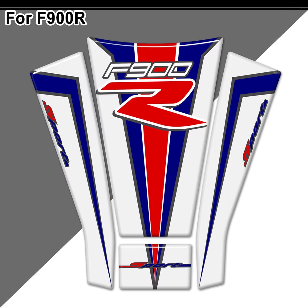 BMW F900R 3D Epoxy Tank & Body Decals Kit 2019-2022 丨 Center and Side Stickers