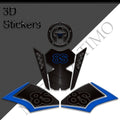 Suzuki GSX-8S 3D Epoxy Tank Decals Kit 2023-2024 丨 Fuel Cap and Side Stickers