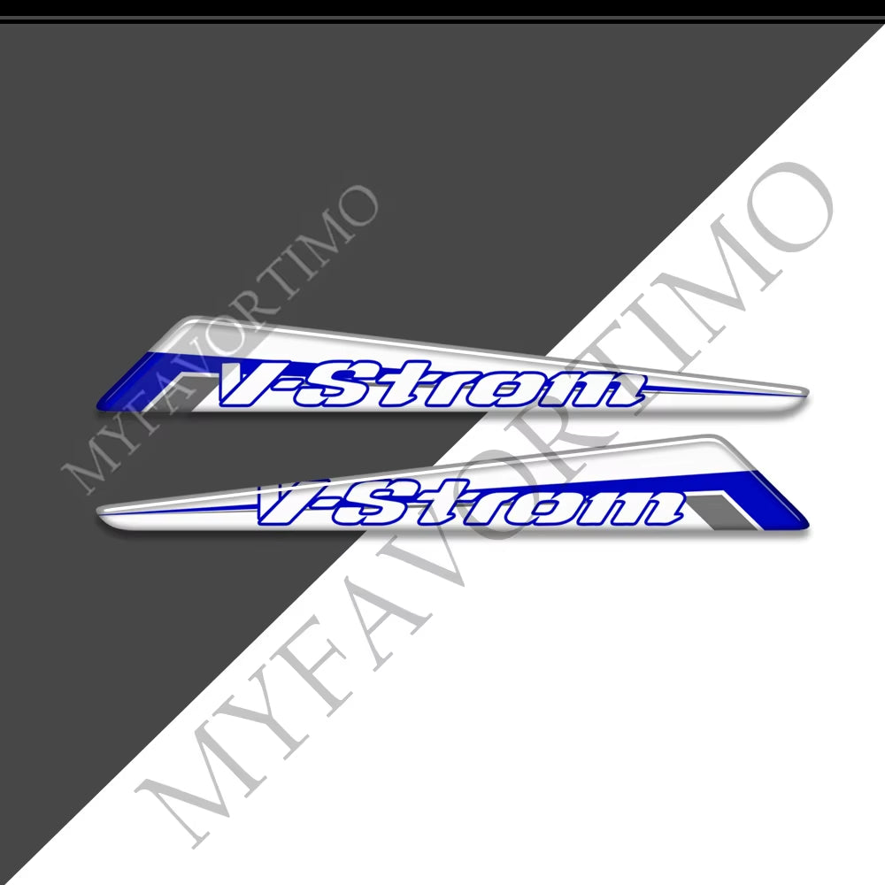Suzuki V-Strom DL250 SX 3D Epoxy Tank Decals Kit 2022-2025 丨 Center and Side Stickers