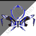Yamaha MT-09 FZ-09 PVC Full Body Decals Kit 2017-2020 丨 Black Red Yellow Blue