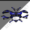 Yamaha MT-10 FZ-10 PVC Full Body Decals Kit 2016-2021 丨 Black Red Yellow Blue