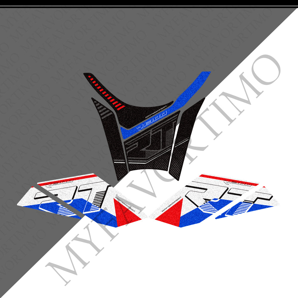 BMW R1300RT Anti-Slip Tank & Pannier Decals Kit 2025-2026 丨 Tank Pad and Luggage Stickers