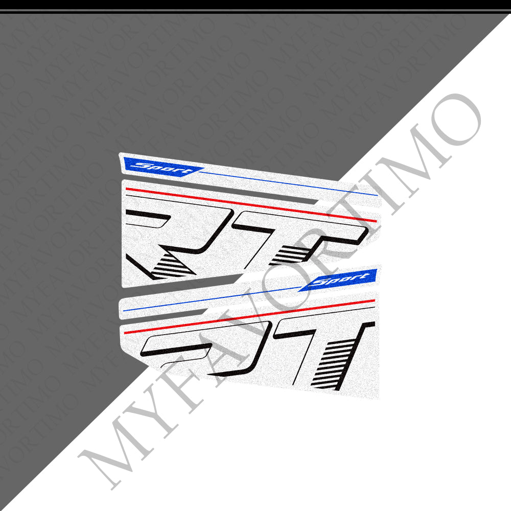 BMW R1300RT Anti-Slip Tank & Pannier Decals Kit 2025-2026 丨 Tank Pad and Luggage Stickers