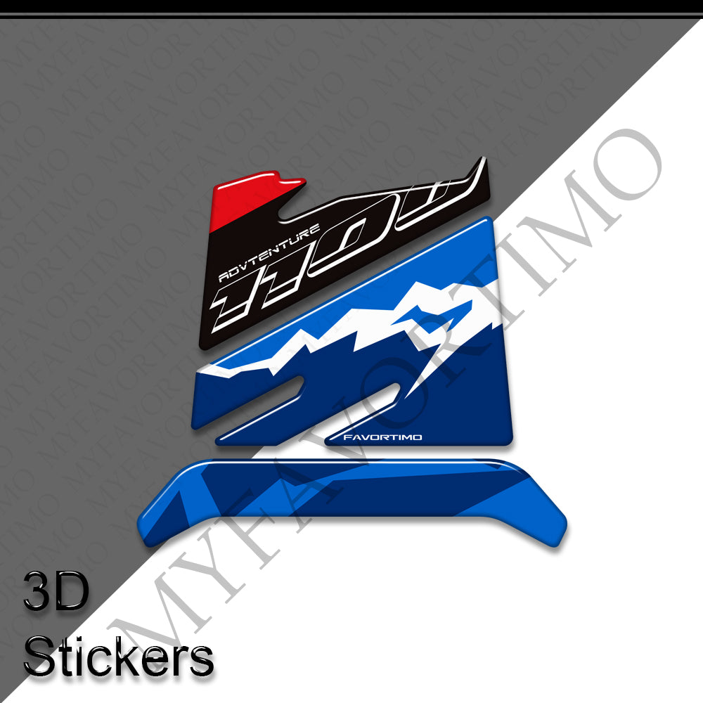 Honda CRF1100L Africa Twin Adventure Sports Decals Kit | Tank & Fairing Stickers