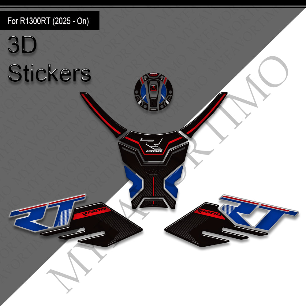 BMW R1300RT Decals Kit 2025-2026 丨 Tank Pad and Side Stickers