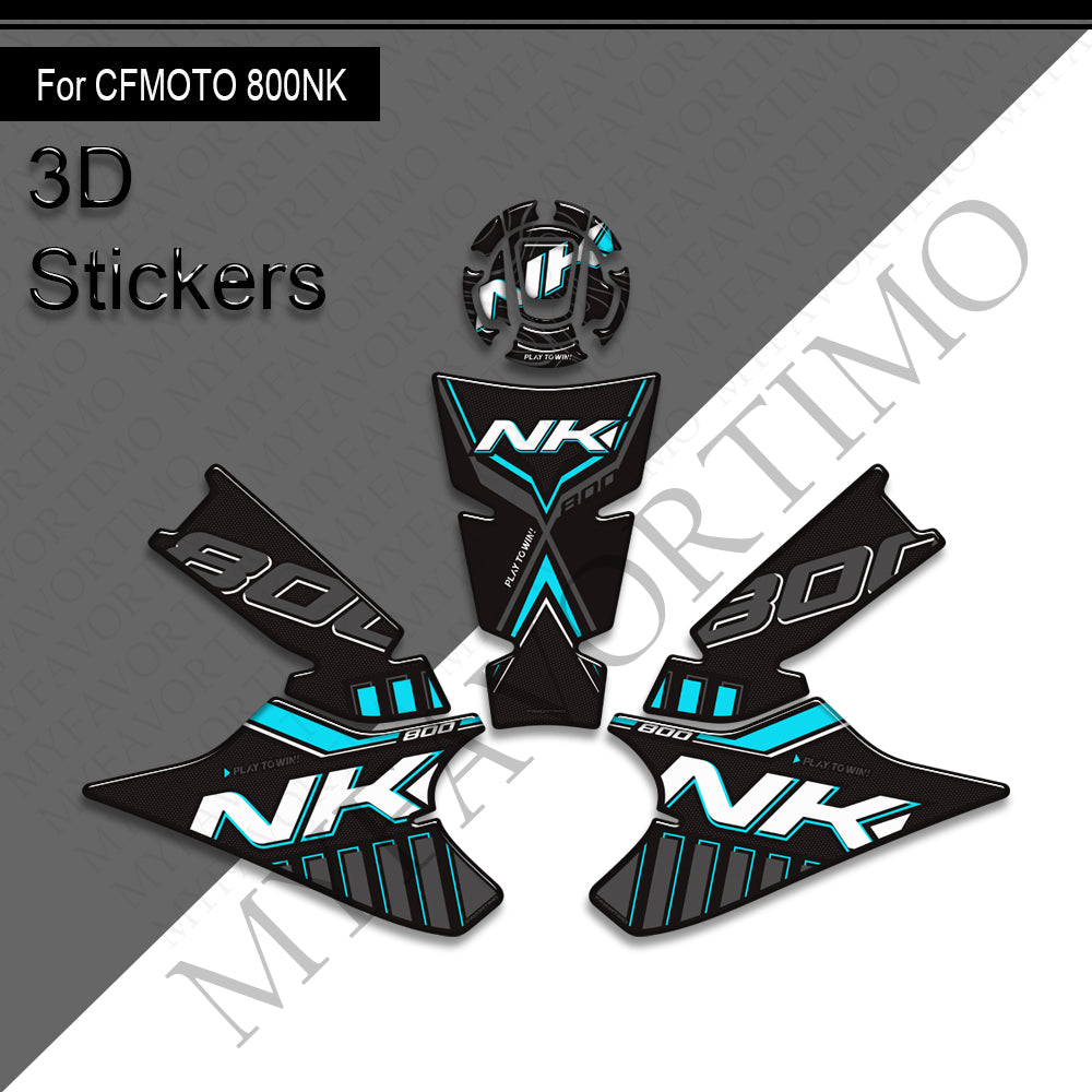 CFMOTO 800NK Decals Kit 丨 Tank Pad and Side Stickers